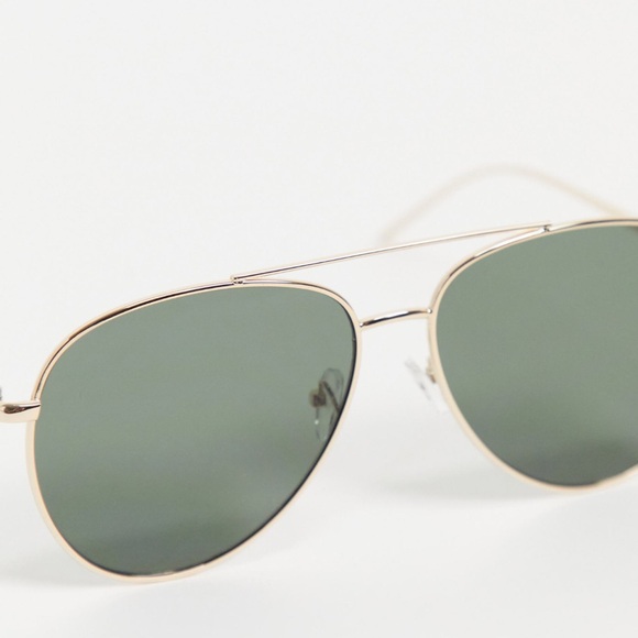 ASOS design metal aviator sunglasses - Picture 2 of 4